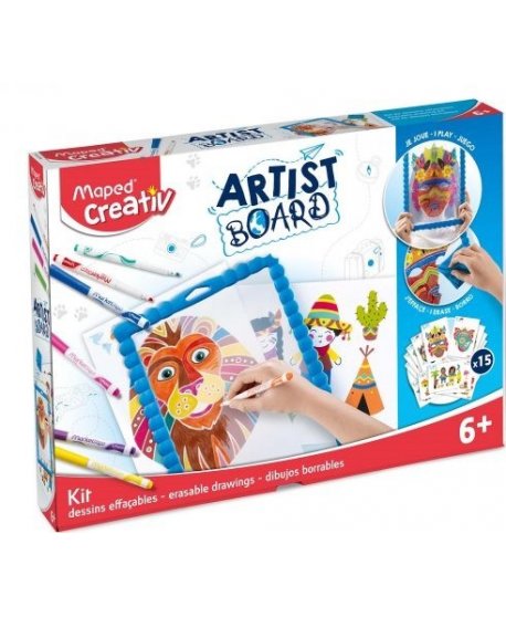 MAPED CREATIV BOARD ARTIST ERASABLE DRAWINGS