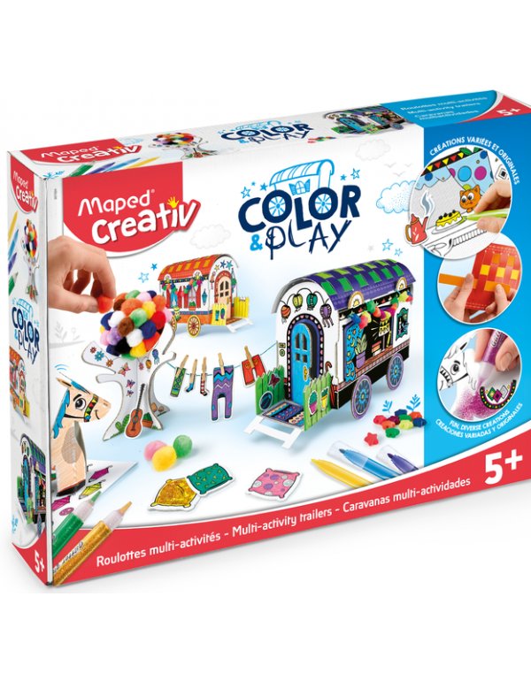 MAPED CREATIV ΣΕΤ COLOR AND PLAY - ΟΙ ΑΜΑΞΕΣ