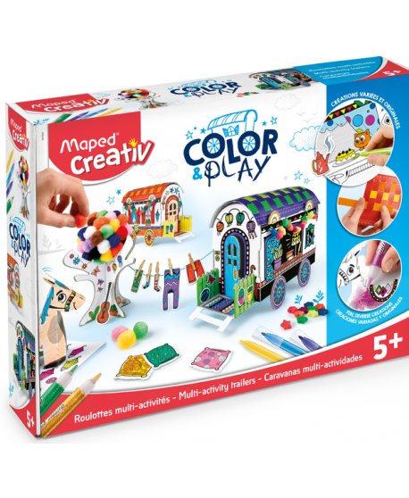 MAPED CREATIV ΣΕΤ COLOR AND PLAY - ΟΙ ΑΜΑΞΕΣ