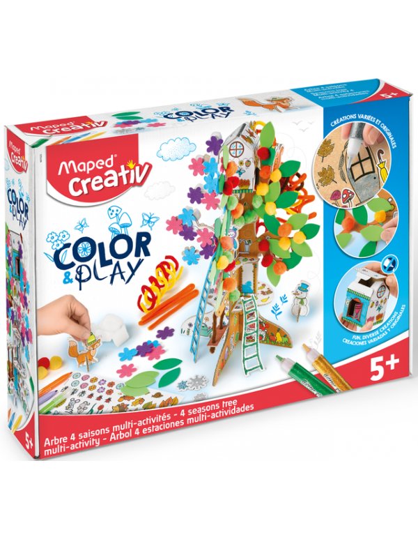 MAPED CREATIV ΣΕΤ COLOR AND PLAY - ΤΟ ΔΕΝΤΡΟ ΤΩΝ 4 ΕΠΟΧΩΝ