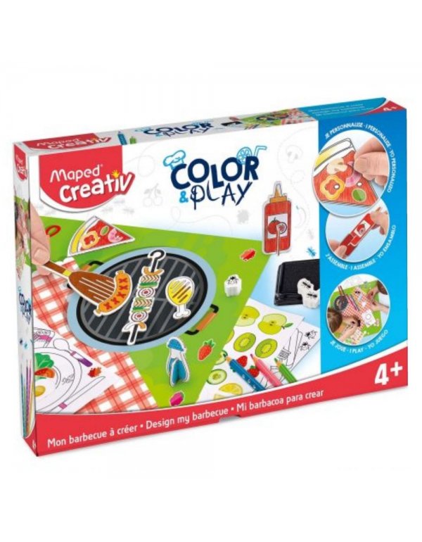 MAPED CREATIV ΣΕΤ COLOR AND PLAY - BARBEQUE