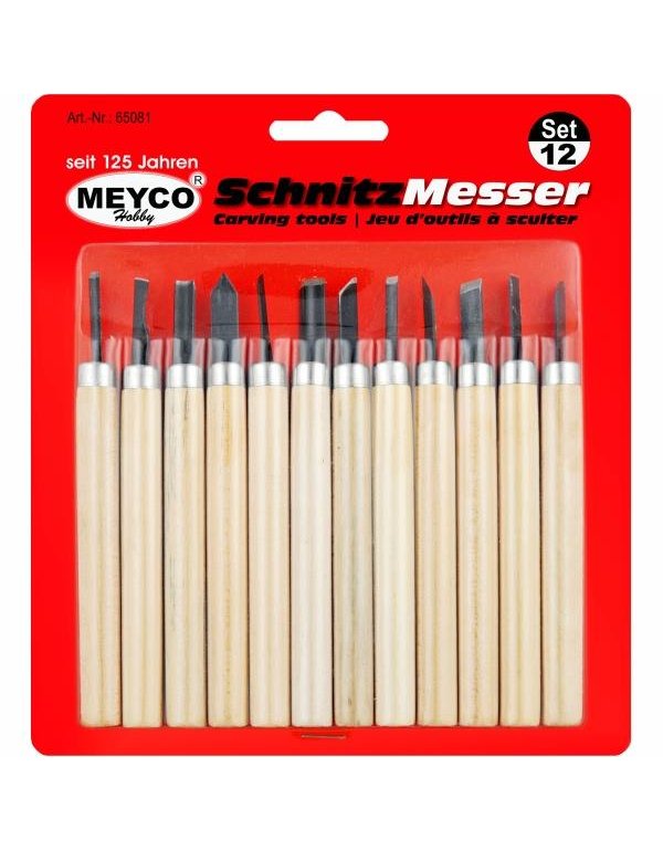 ΕΡΓΑΛΕΙΑ ΞΥΛΟΓΛΥΠΤΙΚΗΣ MEYCO ΣΕΤ 12τεμ.