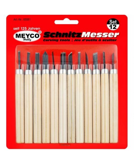 ΕΡΓΑΛΕΙΑ ΞΥΛΟΓΛΥΠΤΙΚΗΣ MEYCO ΣΕΤ 12τεμ.