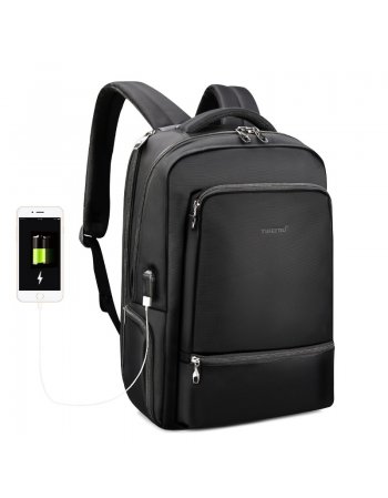 BACKPACK TIGERNU 3585 ΜΑΥΡΟ 15.6" 