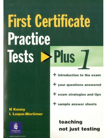 FIRST CERTIFICATE PRACTICE TESTS PLUS 1