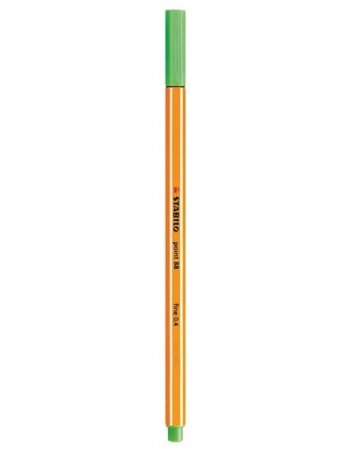 ΜΑΡΚΑΔΟΡΟΣ STABILO 0.4mm 88/43 ΑΝΟΙΧΤΟ ΠΡΑΣΙΝΟ