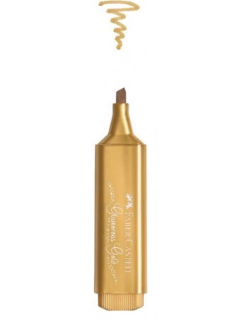 ΜΑΡΚΑΔΟΡΟΣ ΥΠΟΓΡΑΜΜΙΣΗΣ FABER CASTELL METALLIC ΧΡΥΣΟ
