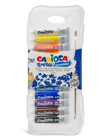 ΤΕΜΠΕΡΕΣ CARIOCA 12τεμ/ 7,5ml