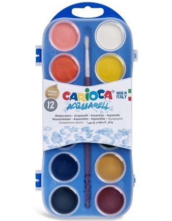 ΝΕΡΟΜΠΟΓΙΕΣ CARIOCA 12TEM. PLASTIC CASE 30mm