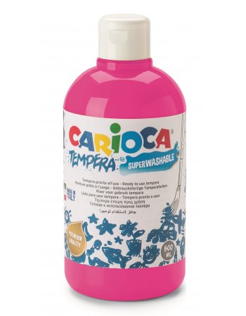 ΤΕΜΠΕΡΑ CARIOCA 500ml (700gr) NEON PINK