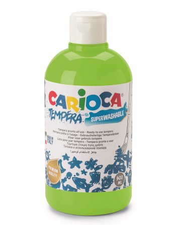 ΤΕΜΠΕΡΑ CARIOCA 500ml (700gr) NEON GREEN