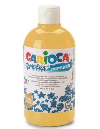 ΤΕΜΠΕΡΑ CARIOCA 500ml (700gr) PASTEL ΚΙΤΡΙΝΟ