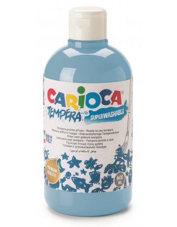 ΤΕΜΠΕΡΑ CARIOCA 500ml (700gr) PASTEL ΓΑΛΑΖΙΟ
