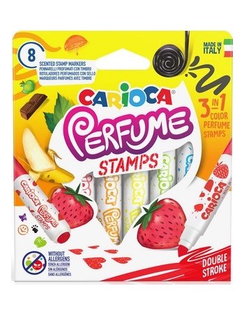 ΜΑΡΚΑΔΟΡΟΙ CARIOCA PERFUME STAMPS 8ΤΕΜ.