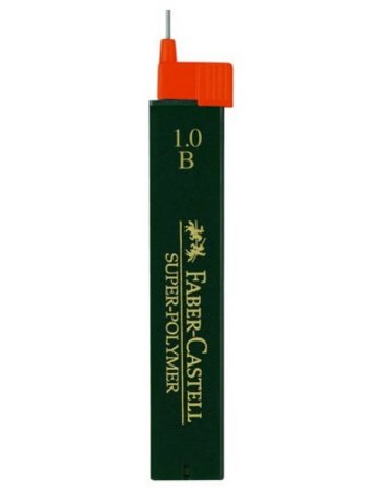 ΜΥΤΕΣ ΓΙΑ ΜΗΧΑΝΙΚΟ ΜΟΛΥΒΙ FABER CASTELL Β 1.00mm