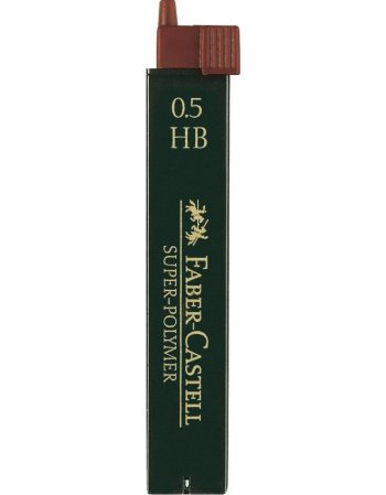 ΜΥΤΕΣ ΓΙΑ ΜΗΧΑΝΙΚΟ ΜΟΛΥΒΙ FABER CASTELL 0.5mm HB