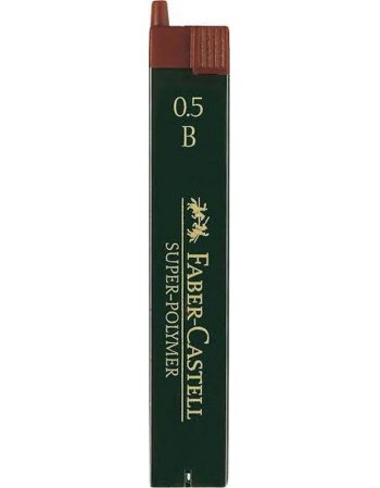 ΜΥΤΕΣ ΓΙΑ ΜΗΧΑΝΙΚΟ ΜΟΛΥΒΙ FABER CASTELL 0.5mm B