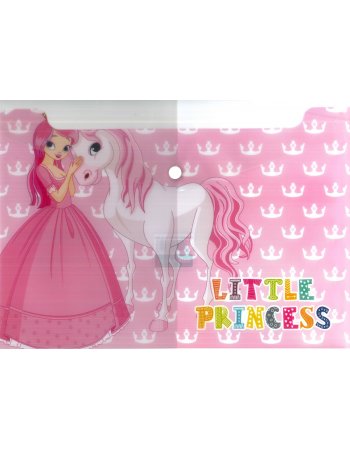 ΦΑΚΕΛΟΣ ΚΟΥΜΠΙ SALKO PRINCESS 33,4X23,7cm  ΡΟΖ