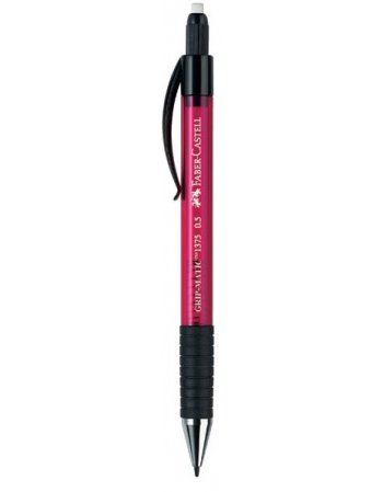ΜΗΧΑΝΙΚΟ ΜΟΛΥΒΙ FABER CASTELL GRIP MATIC 0.5 mm ΚΟΚΚΙΝΟ