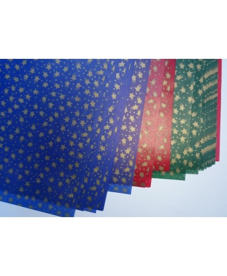 ΡΙΖΟΧΑΡΤΟ ΜΕ ΑΣΤΕΡΙΑ 50x60cm