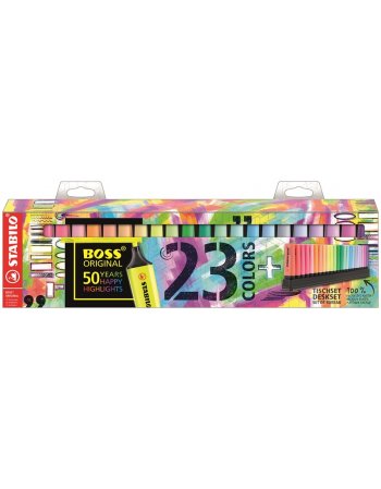 ΜΑΡΚΑΔΟΡΟΙ STABILO BOSS DESKSET 23ΤΕΜ.