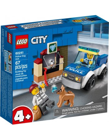 LEGO CITY POLICE: ΜΟΝΑΔΑ ΑΣΤΥΝΟΜΙΚΩΝ ΣΚΥΛΩΝ (60241)