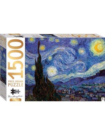 HINKLER ΠΑΖΛ STARRY NIGHT BY VAN GOGH 1500 KOMMATIA