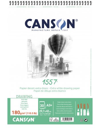 ΜΠΛΟΚ CANSON 1557 SP DESSIN Α3 180gr 30Φ