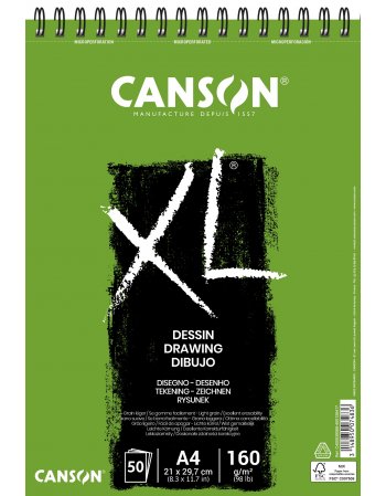 ΜΠΛΟΚ CANSON XL DESSIN SP. A4 160gr 50 ΦΥΛΛΑ