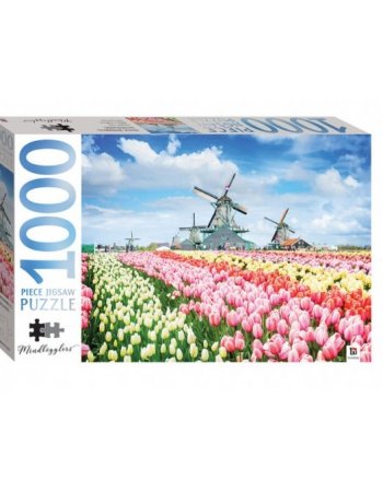 ΠΑΖΛ HINKLER  DUTCH WINDMILLS, HOLLAND, NETHERLANDS 1000...