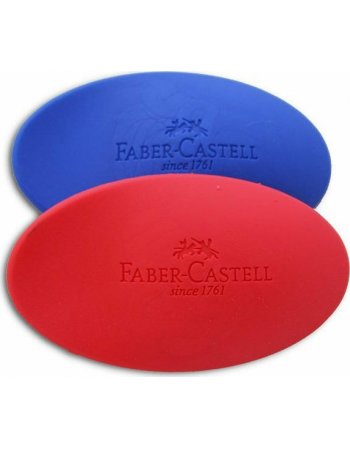 ΓΟΜΑ FABER CASTELL KOSMO MINI ΚΟΚΚΙΝΗ/ΜΠΛΕ