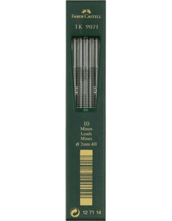 ΜΥΤΕΣ FABER CASTELL TK 9071 2mm 4Η 10ΤΕΜ.