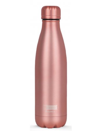 ΠΑΓΟΥΡΙ i DRINK ID0024 THERMAL BOTTLE 500ml MATTE ROSE