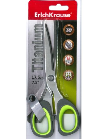ΨΑΛΙΔΙ ΓΡΑΦΕΙΟΥ TITANIUM ERICHKRAUSE 17,5CM ΠΡΑΣΙΝΗ ΛΑΒΗ