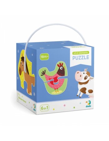 ΠΑΖΛ ΔΕΞΙΟΤΗΤΑΣ DODO - ΚΑΤΟΙΚΙΔΙΑ /  6 ΣΧΕΔΙΑ