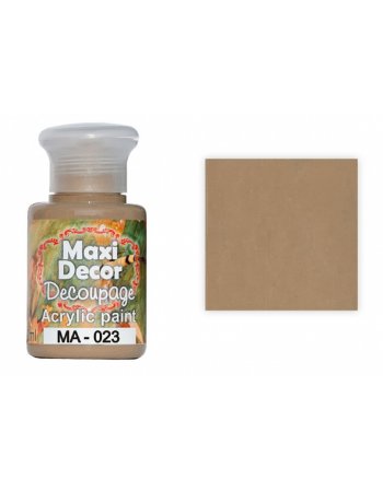 ΑΚΡΥΛΙΚΟ ΧΡΩΜΑ MAXI DECOR ΦΛΟΙΟΣ 60ml (ΜΑ-023)
