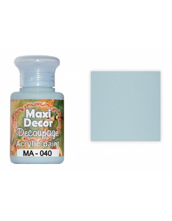 ΑΚΡΥΛΙΚΟ ΧΡΩΜΑ MAXI DECOR ΜΠΛΕ ΤΟΥ ΟΥΡΑΝΟΥ 60ml (MA-040)