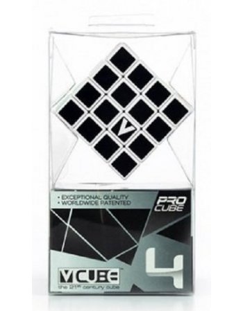 ΚΥΒΟΣ ΡΟΥΜΠΙΚ: V-CUBE 4 WHITE FLAT