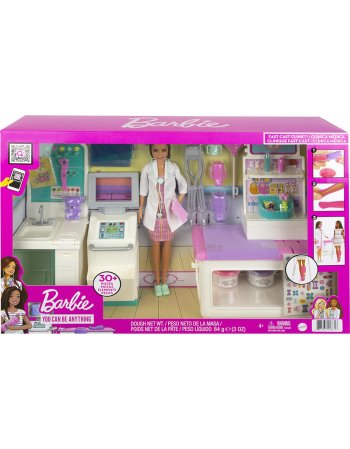 MATTEL BARBIE YOU CAN BE ANYTHING: CLINIC SET WITH DOLL...
