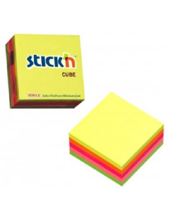 ΧΑΡΤΑΚΙΑ STICK'N ΚΥΒΟΣ ΜΙΝΙ NEON 50Χ50 250Φ