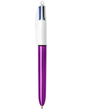 BIC ΣΤΥΛΟ ΔΙΑΡΚΕΙΑΣ 4 COLORS SHINE PURPLE 1.00mm