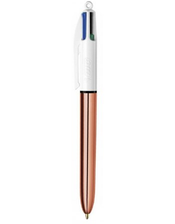 BIC ΣΤΥΛΟ ΔΙΑΡΚΕΙΑΣ 4 COLORS SHINE ROSE GOLD 1.00mm
