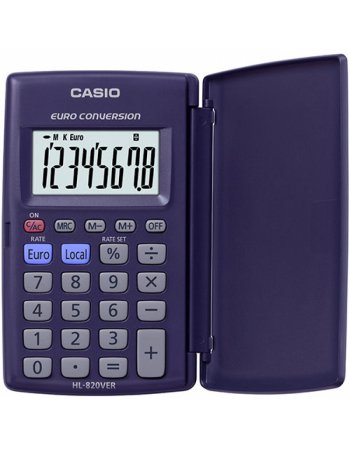 CASIO ΑΡΙΘΜΟΜΗΧΑΝΗ 8 ΨΗΦΙΩΝ ΜΠΑΤΑΡΙΑΣ