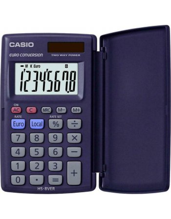 CASIO ΑΡΙΘΜΟΜΗΧΑΝΗ 8 ΨΗΦΙΩΝ ΜΠΑΤΑΡΙΑΣ/ΗΛΙΑΚΗ
