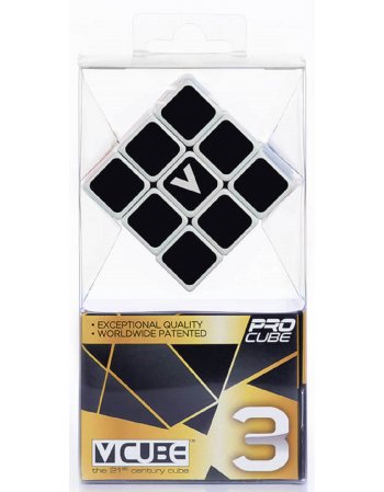 ΚΥΒΟΣ ΡΟΥΜΠΙΚ: V CUBE 3 WHITE FLAT
