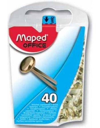 MAPED ΣΥΝΔΕΤΗΡΕΣ ΔΙΣΚΕΛΕΙΣ 17mm 40ΤΕΜ.