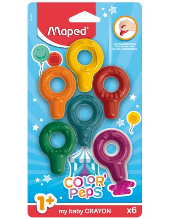 ΚΗΡΟΜΠΟΓΙΈΣ MAPED BABY 6 ΤΕΜ. 863806