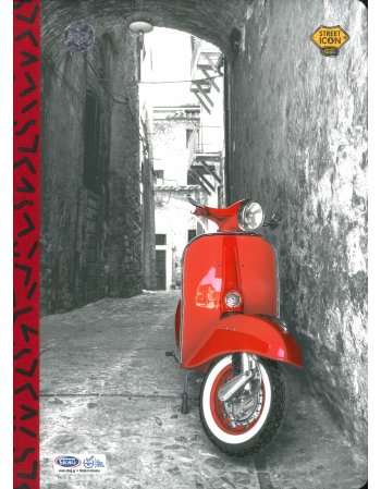 ΤΕΤΡΑΔΙΟ ΛΙΝΟΔΕΤΟ FLEXY STREET ICON A4 3 ΘΕΜΑΤΑ ΔΙΑΦΟΡΑ...