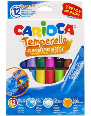 ΜΑΡΚΑΔΟΡΟΙ CARIOCA TEMPERELLO 12ΤΕΜ.
