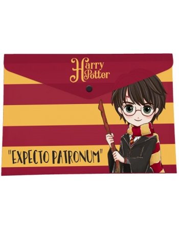 GRAFFITI ΦΑΚΕΛΟΣ ΜΕ ΚΟΥΜΠΩΜΑ 33x23 HARRY POTTER - HERMIONE